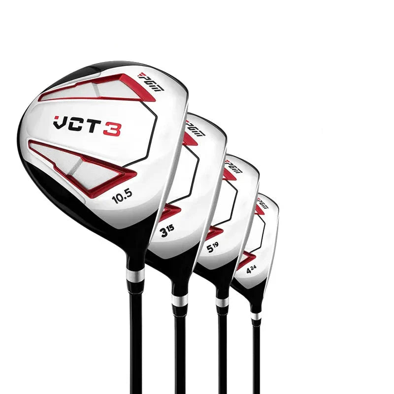 Men's Right Handed Complete Golf Club Set with Carbon Shafts