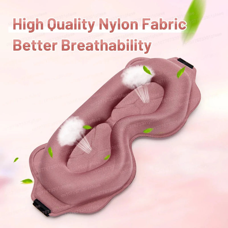 3D Sleep Mask – Memory Foam Eyeshade