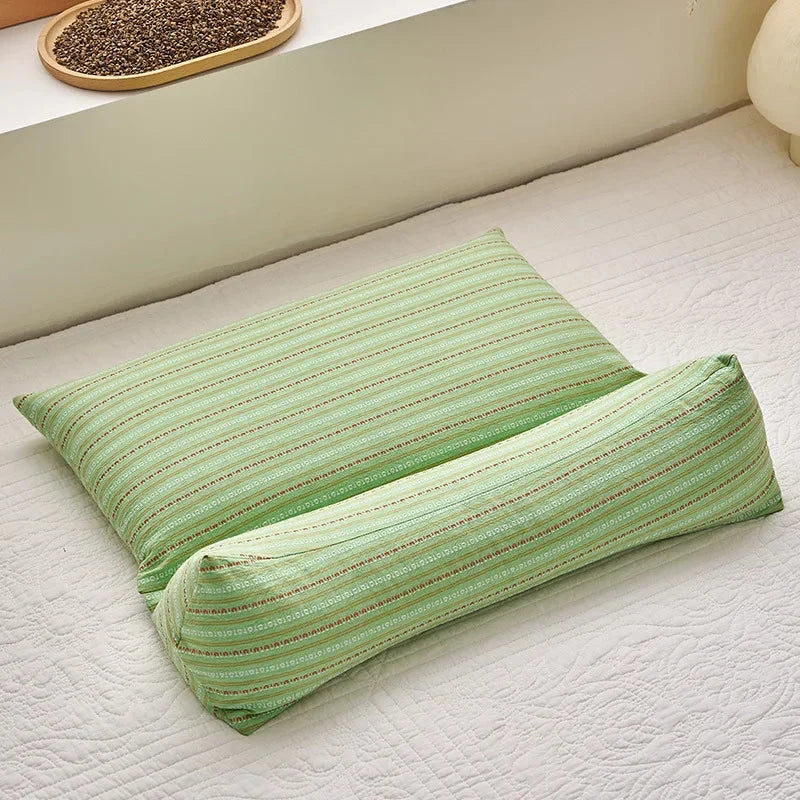Cervical Protection Buckwheat Pillow – Ergonomic Neck Support