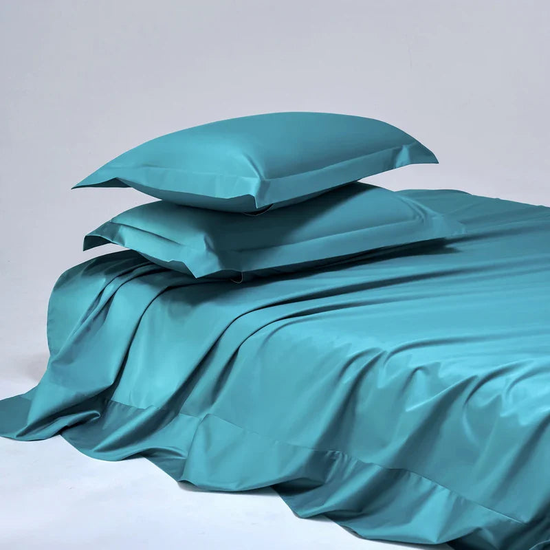100% Egyptian Cotton Bed Sheet Set 1000TC Size Single, Double & Queen
