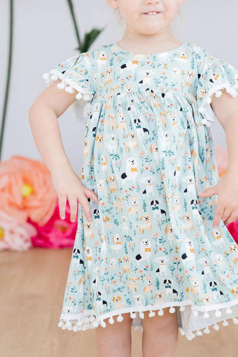 Furry Friends Pom Pom Dress
