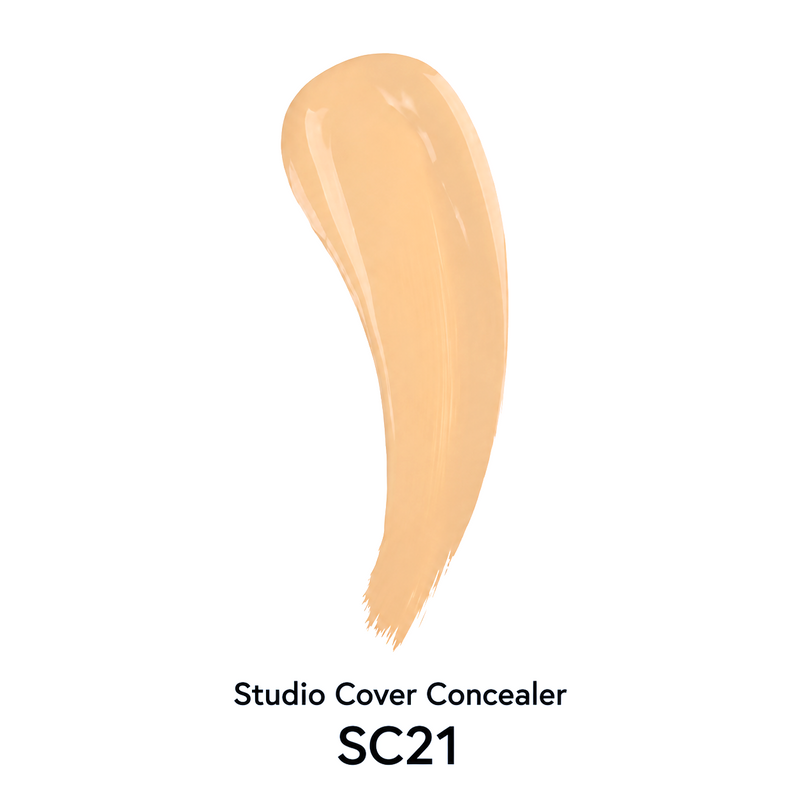 SYDONI STUDIO COVER SOFT MATTE LIQUID CONCEALER – Flawless Coverage, Seamless Finish 0.35 OZ.