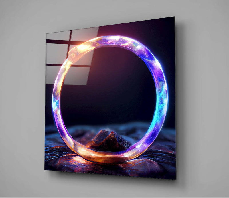 The Ring Glass Wall Art  || Designer Collection