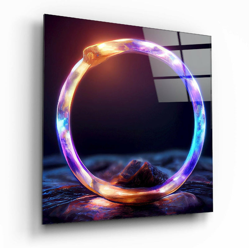 The Ring Glass Wall Art  || Designer Collection