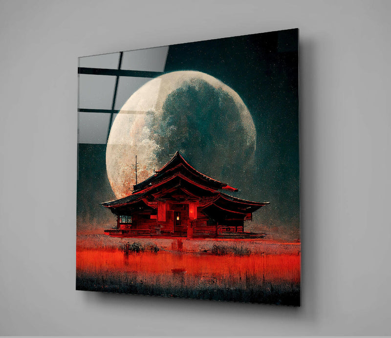 Monkeys' Home Glass Wall Art  || Designer Collection