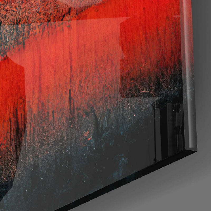 Monkeys' Home Glass Wall Art  || Designer Collection