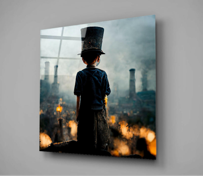 Survivor Glass Wall Art  || Designer Collection