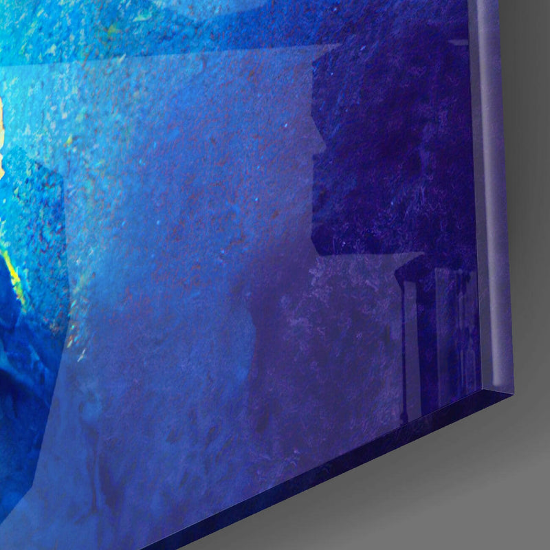 The Guardian Glass Wall Art  || Designer Collection