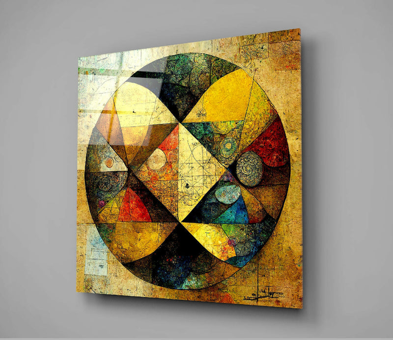 Sphere Glass Wall Art  || Designer Collection