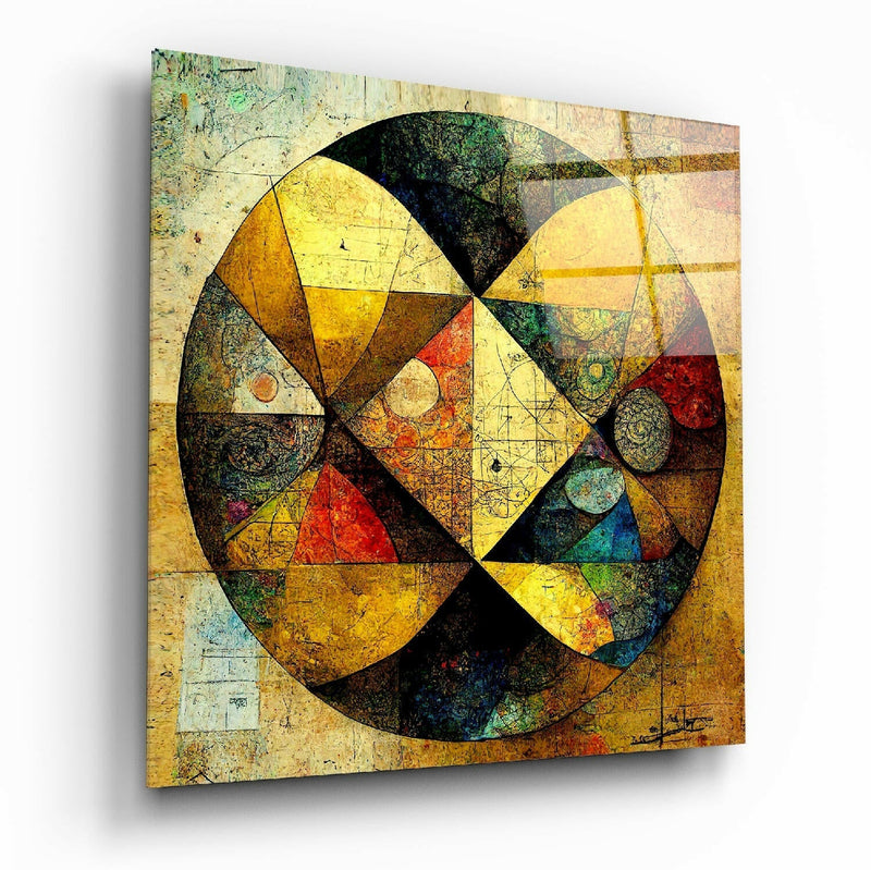 Sphere Glass Wall Art  || Designer Collection