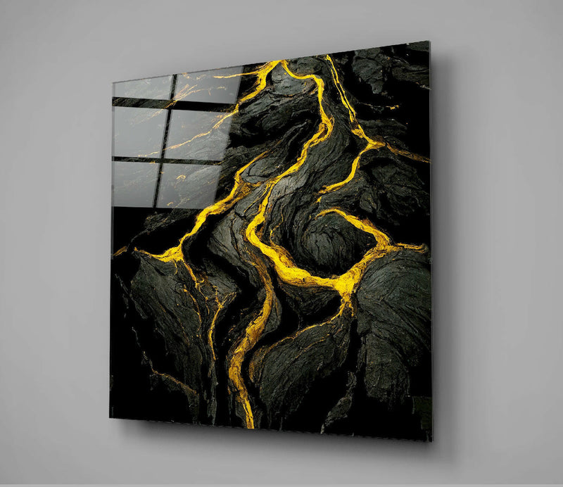 Lava Glass Wall Art  || Designer Collection