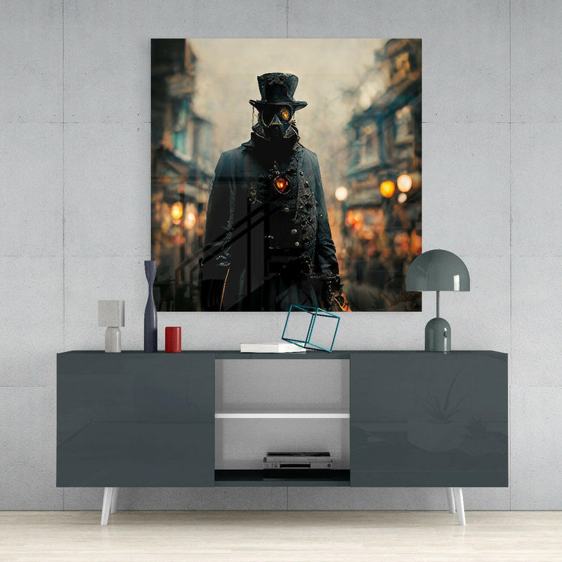 Warrior Glass Wall Art  || Designer Collection