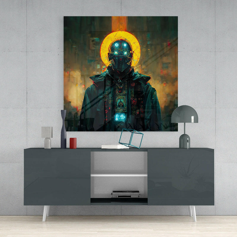 The Conqueror Glass Wall Art  || Designer Collection