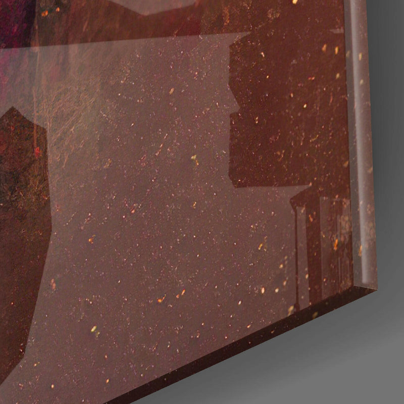 Lion Clown Glass Wall Art  || Designer Collection