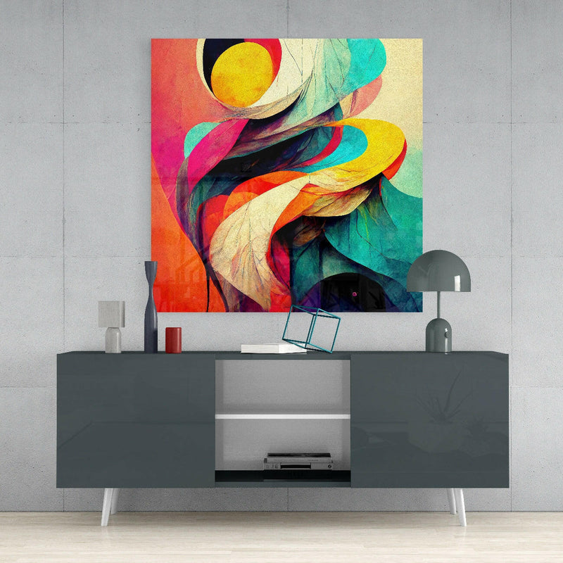 Butterfly's Wing Glass Wall Art  || Designers Collection