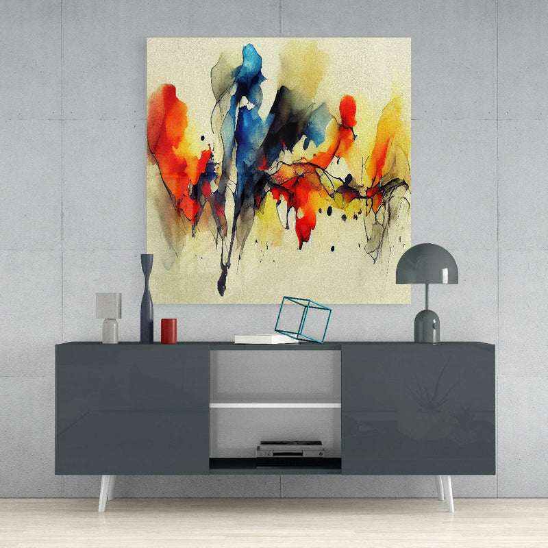 Frequency Glass Wall Art  || Designers Collection