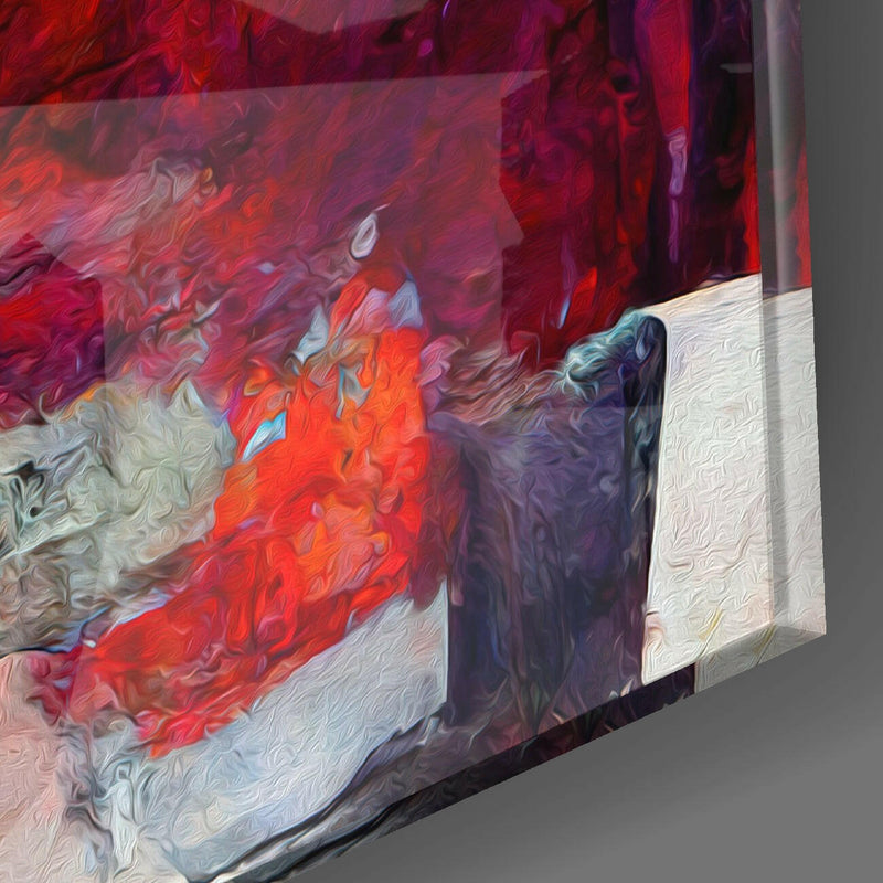 Surveillance Glass Wall Art  || Designer Collection