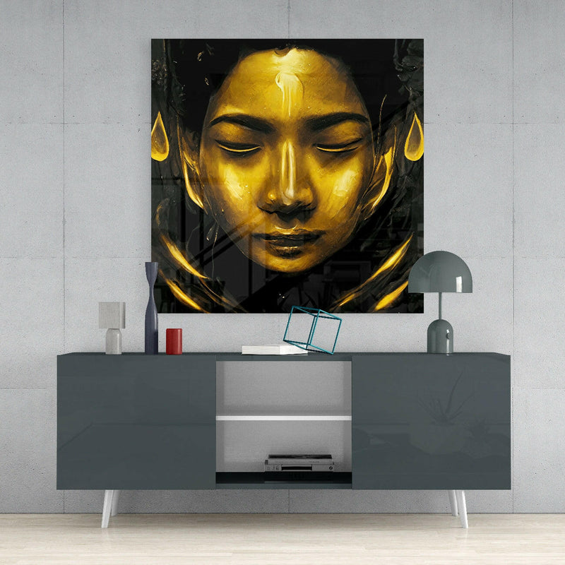 Goddess Glass Wall Art  || Designers Collection
