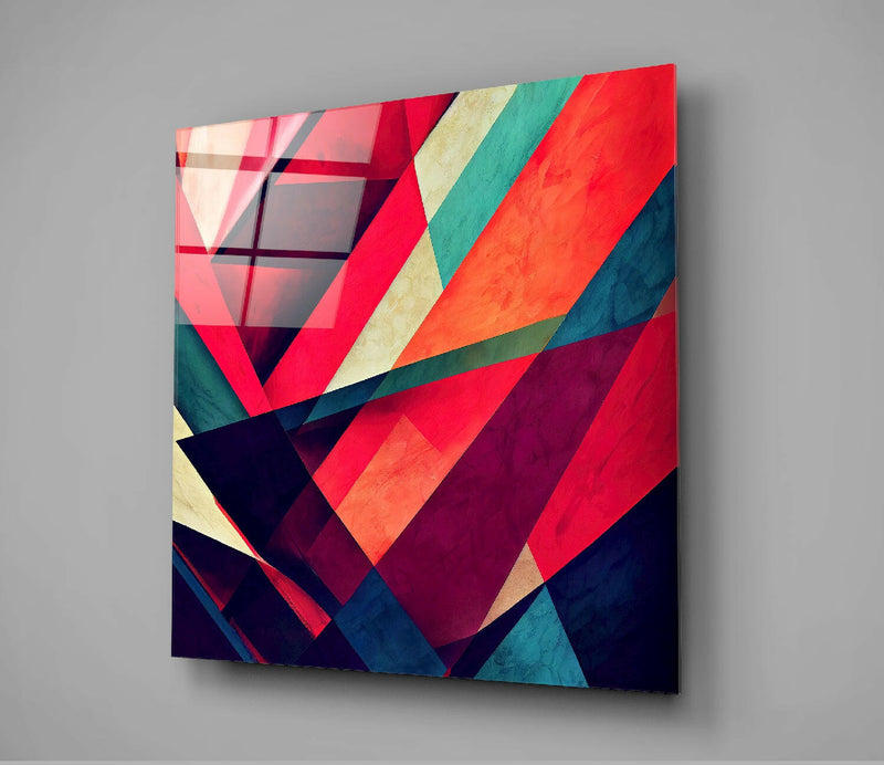 V's Glass Wall Art  || Designer Collection