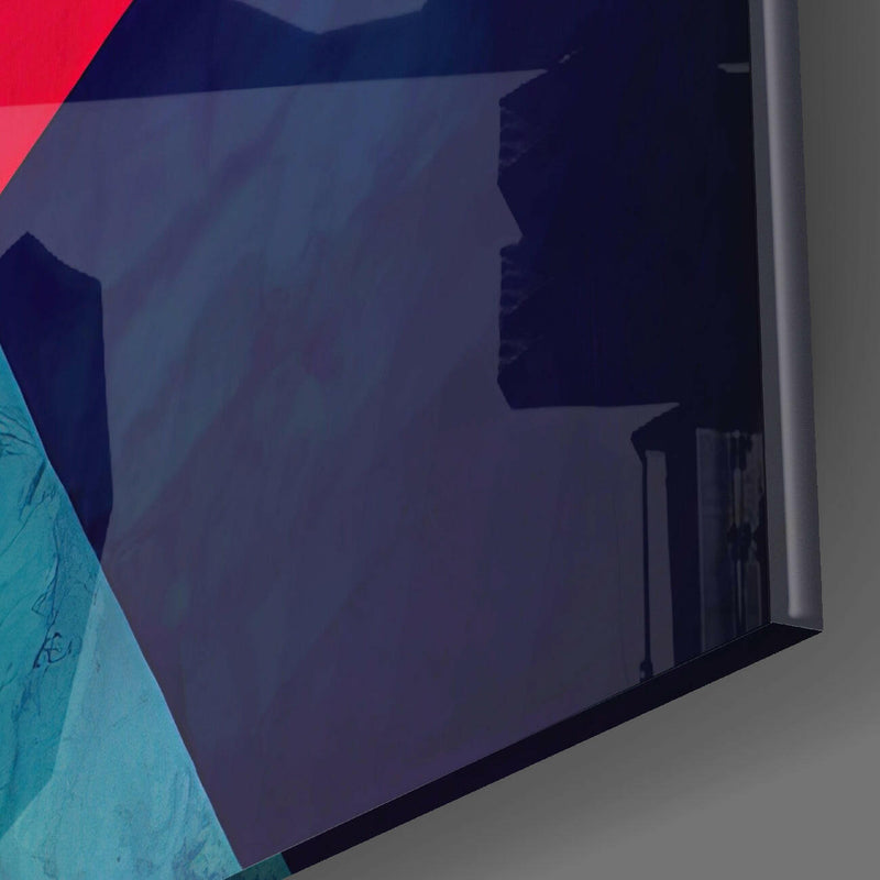 V's Glass Wall Art  || Designer Collection