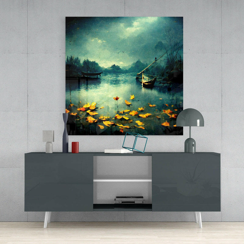 Autumn Glass Wall Art  || Designers Collection