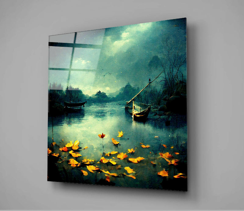 Autumn Glass Wall Art  || Designers Collection