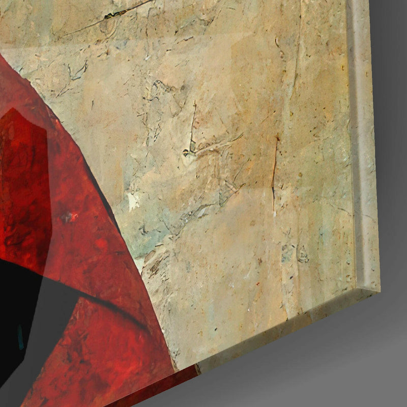 The Hug Glass Wall Art  || Designer Collection