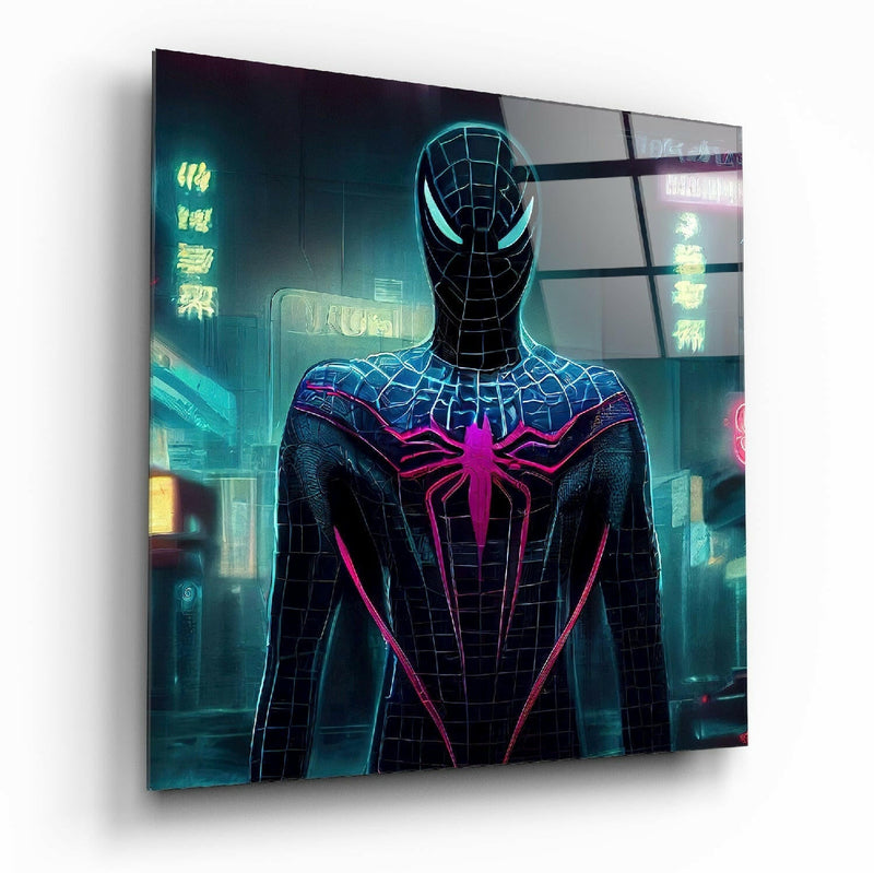 Spider Glass Wall Art  || Designer Collection