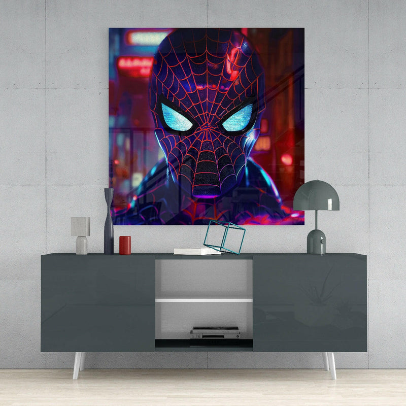Spider Glass Wall Art  || Designer Collection