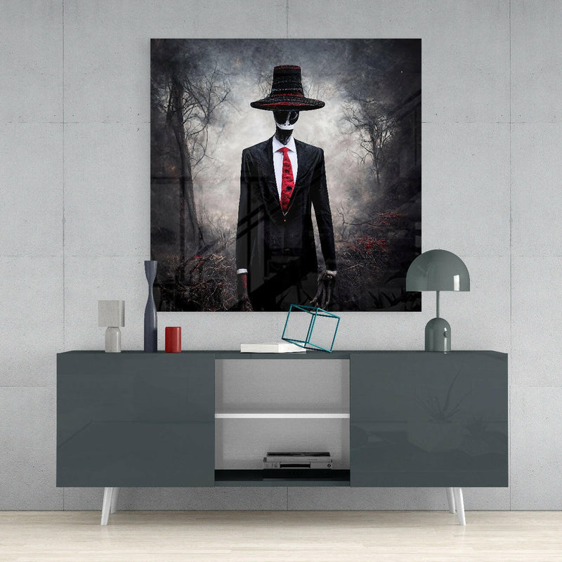 Negotiator Glass Wall Art  || Designer Collection
