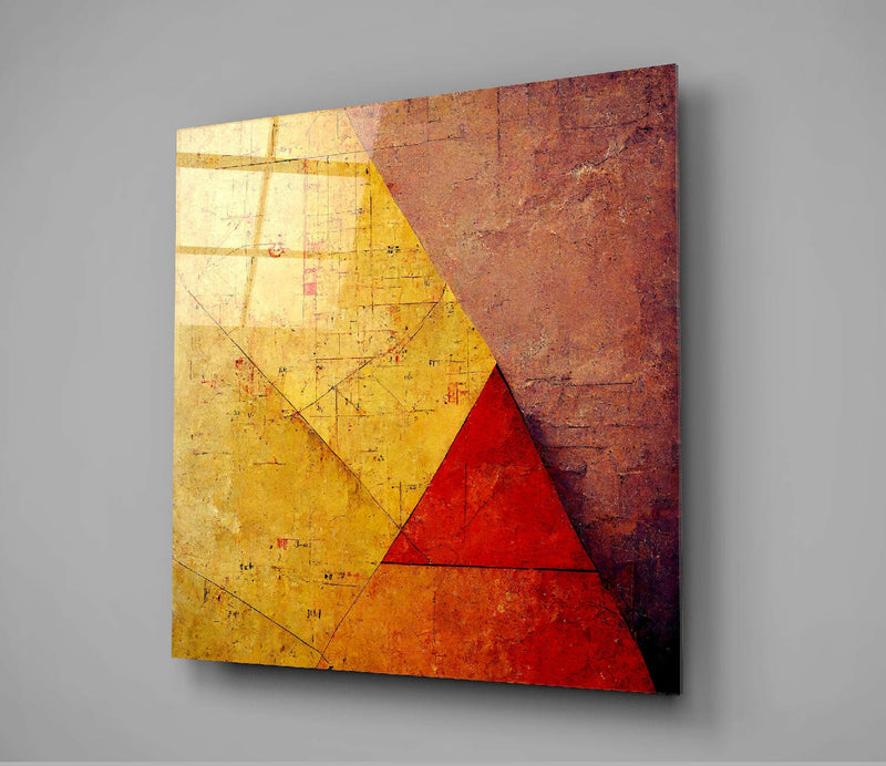 Ancient Wall Glass Wall Art  || Designers Collection