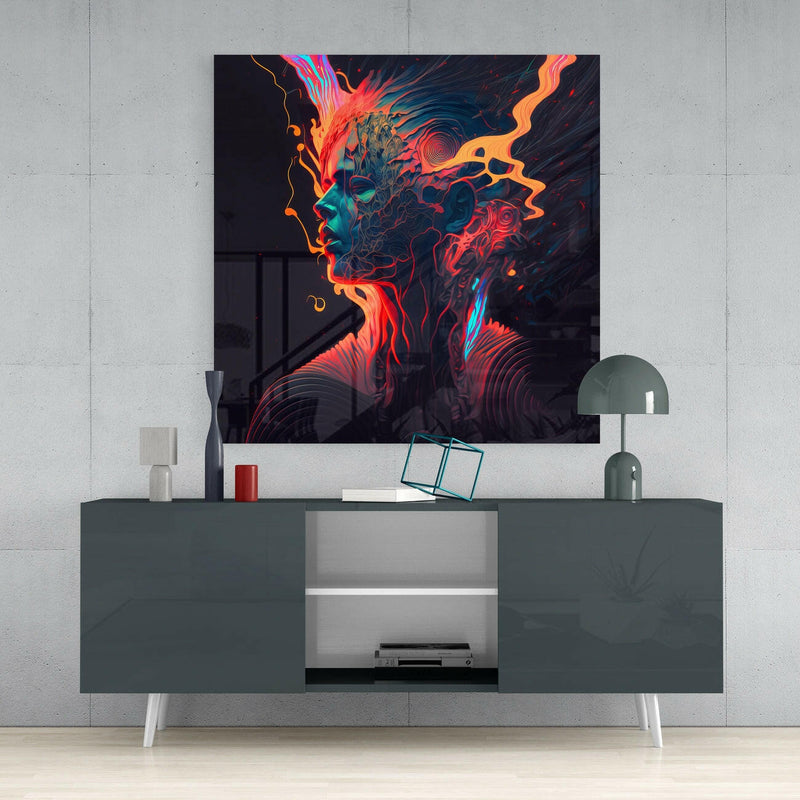 Be the Music Glass Wall Art  || Designers Collection