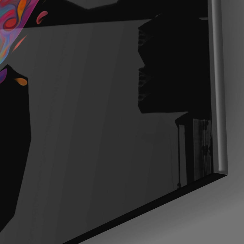 Peace Glass Wall Art  || Designer Collection