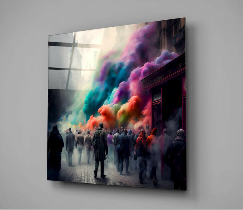 Escape Glass Wall Art  || Designers Collection