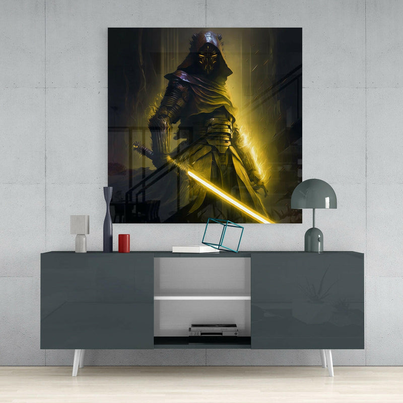 Sword Glass Wall Art  || Designer Collection