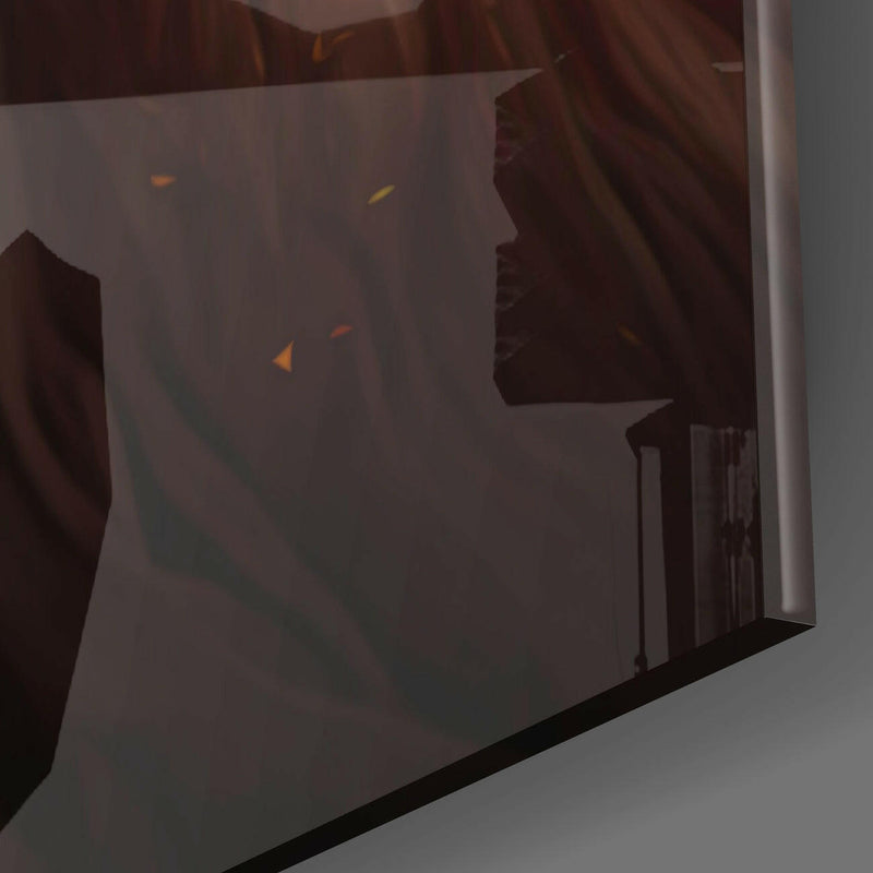 Lion King Glass Wall Art  || Designer Collection