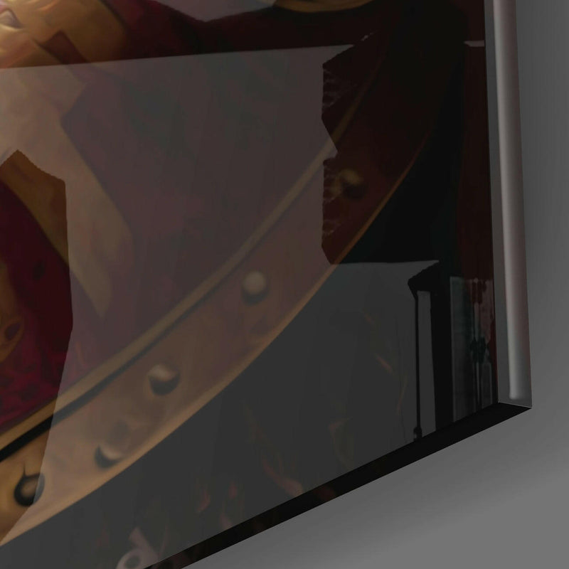 Lion King Glass Wall Art  || Designer Collection