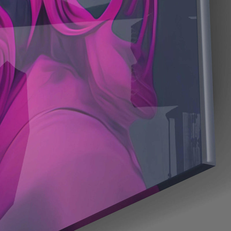 Smoked Thoughts Glass Wall Art  || Designer Collection