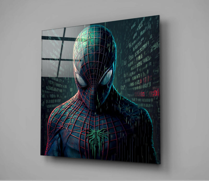 Iconic Spider Glass Wall Art  || Designers Collection