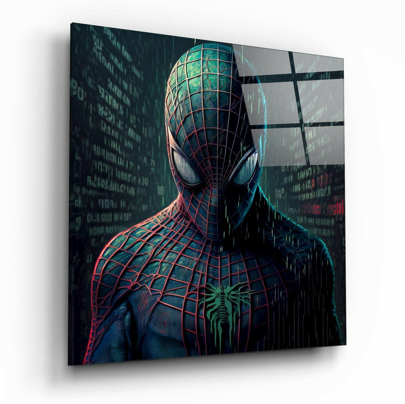 Iconic Spider Glass Wall Art  || Designers Collection