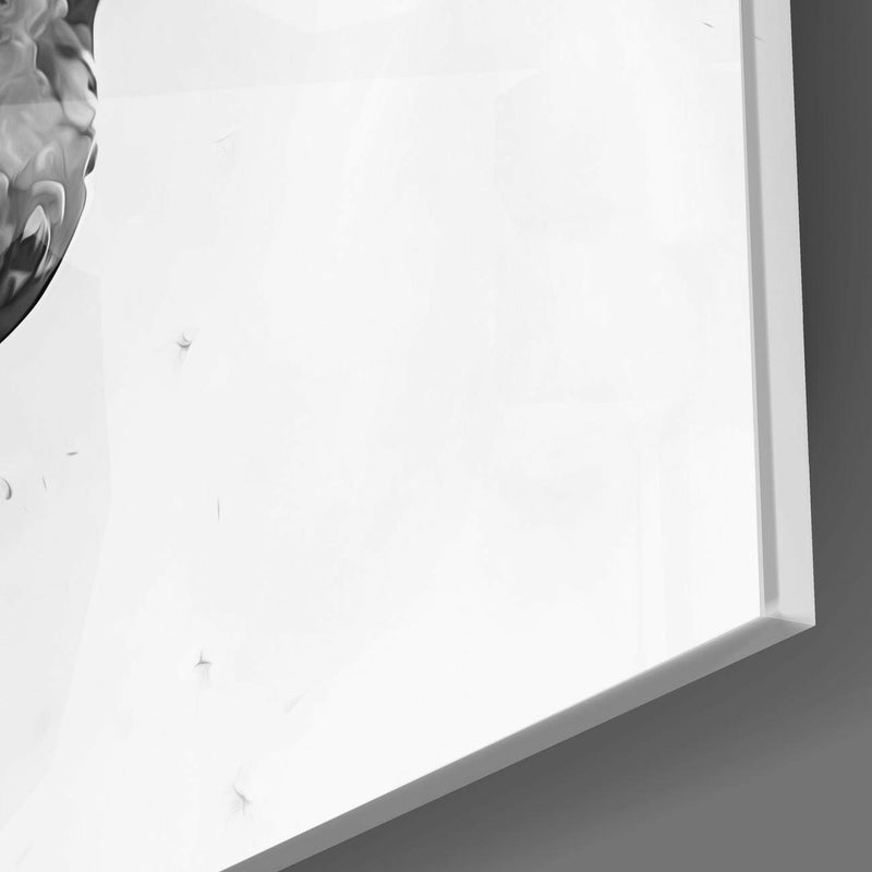 Smoked Thoughts Glass Wall Art  || Designer Collection