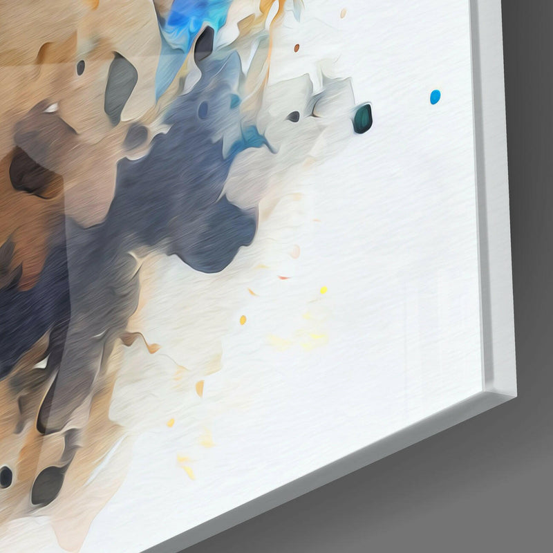 Cute Dog Glass Wall Art  || Designers Collection