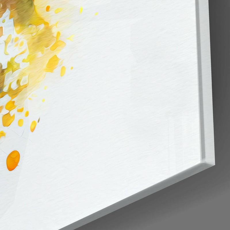 Cute Dog Glass Wall Art  || Designers Collection