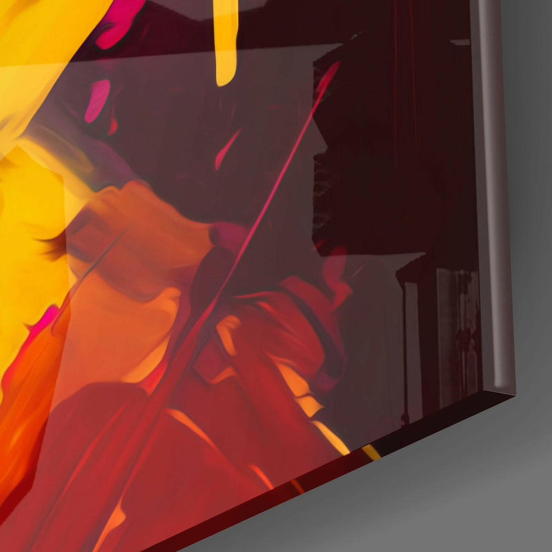 She Glass Wall Art  || Designer Collection