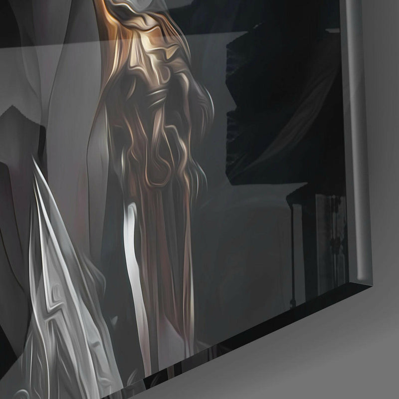 Lion King Glass Wall Art  || Designer Collection