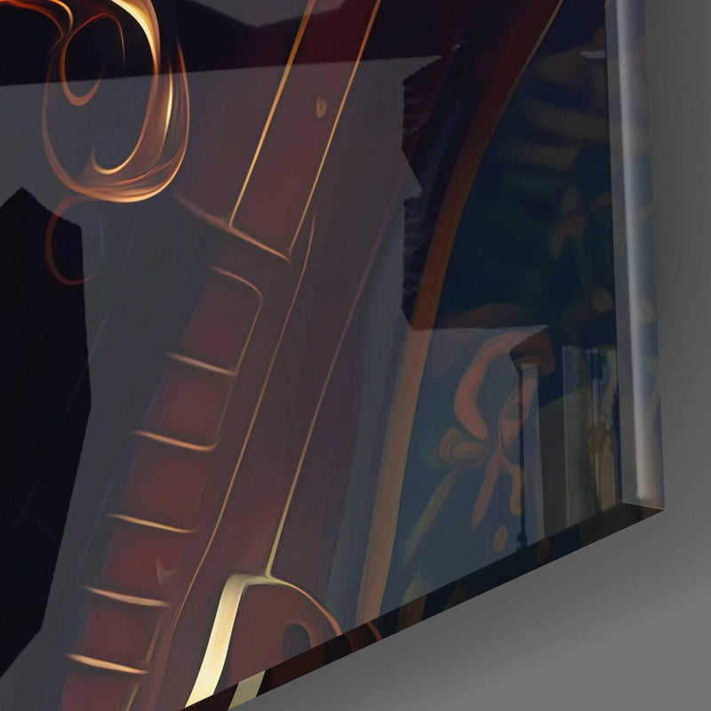 Lion King Glass Wall Art  || Designer Collection