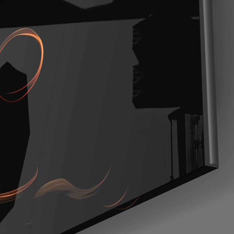 The Wrath of the Woman Glass Wall Art  || Designer Collection