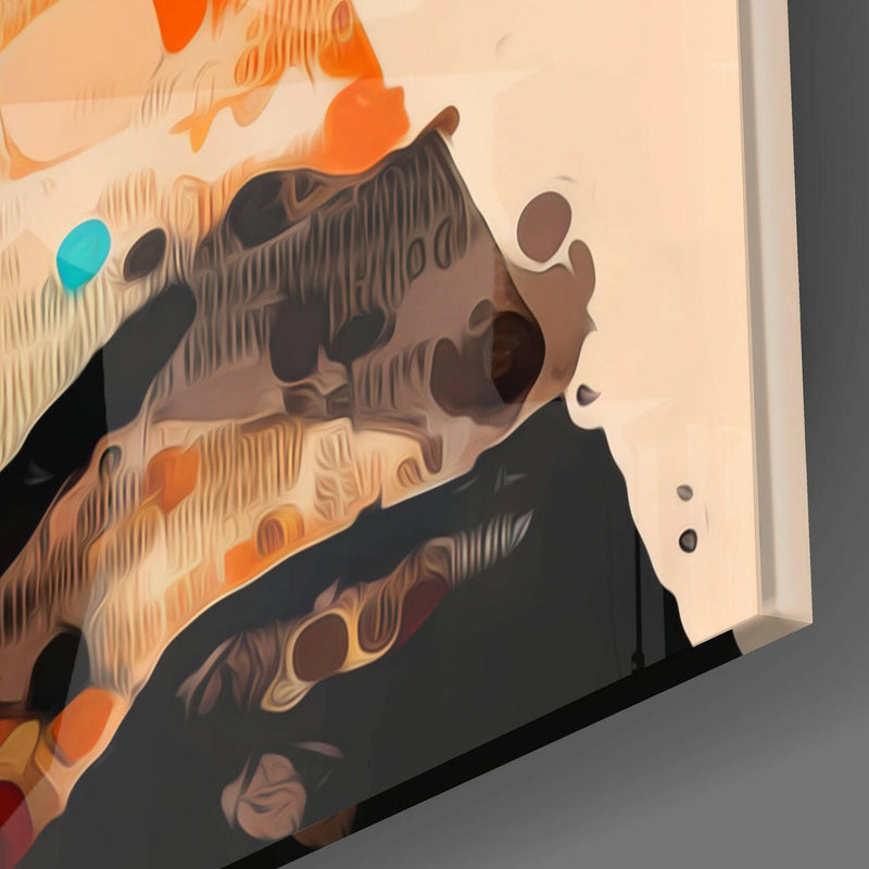 Audrey Hepburn Glass Wall Art  || Designers Collection