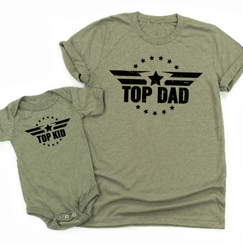 Top Dad / Top Kid - Set of 2 Tees