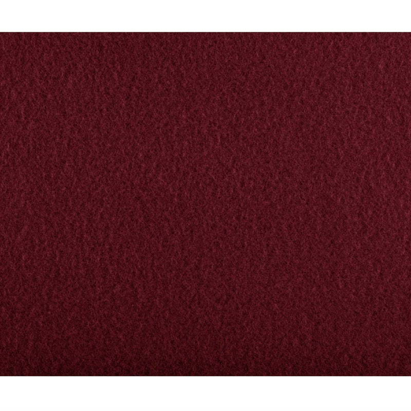 Garnet Red Soft Warm Fleece Electric Heated Throw Blanket